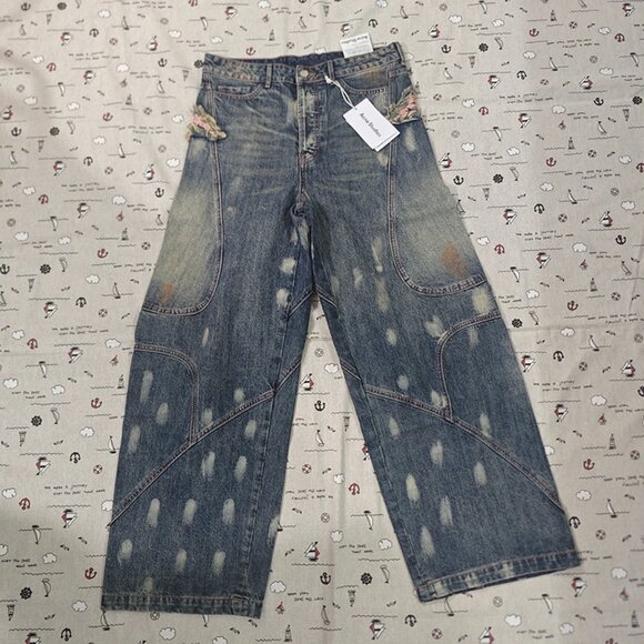 Acne Studios 1981 Blue Jeans - Picture 1 of 8